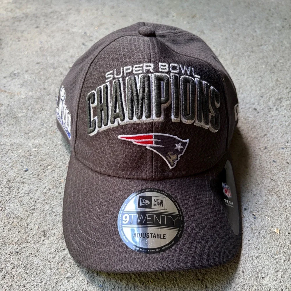 New Era New England Patriots Super Bowl LIII Champions 9TWENTY Snapback Hat NWT